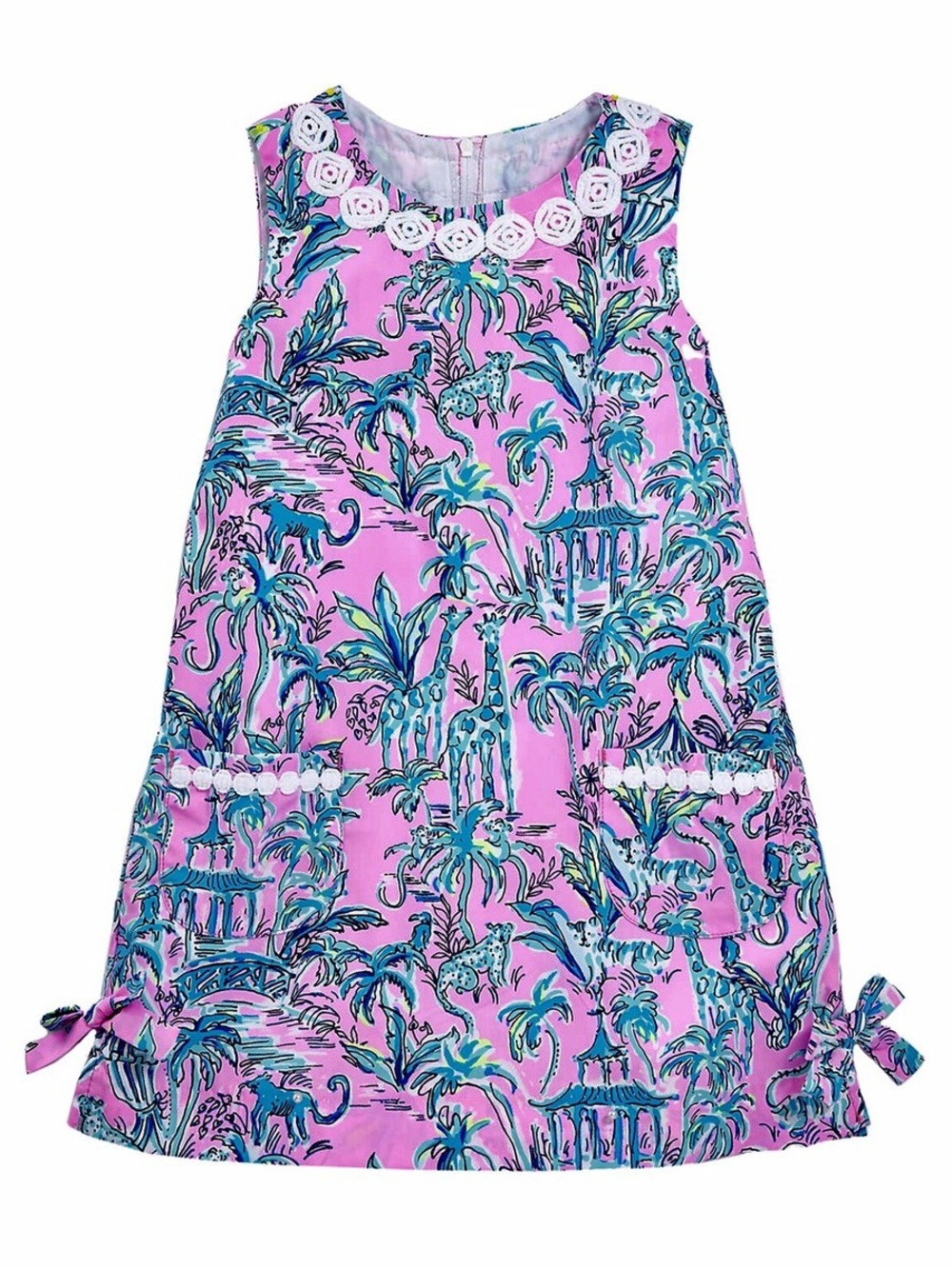 Lilly Pulitzer Little Lilly Classic Shift Dress Out of Office Girls Size 3